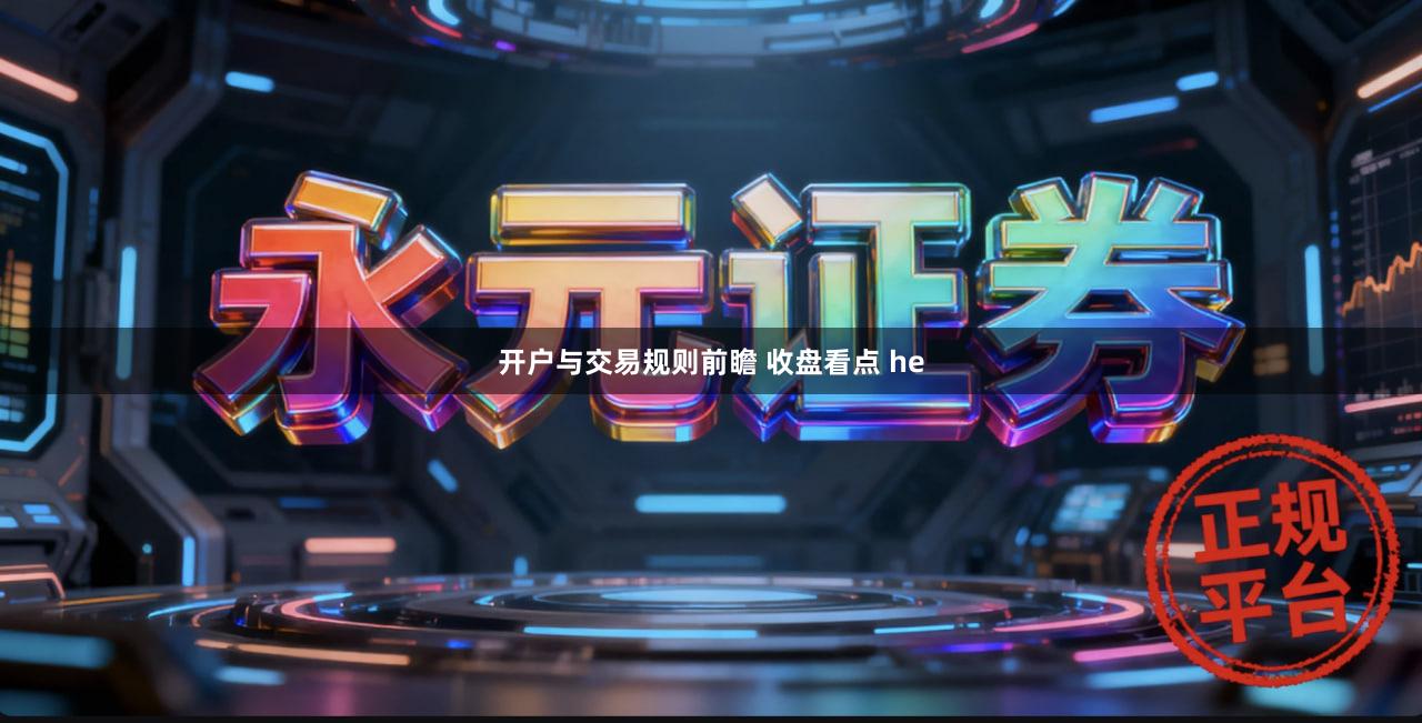 开户与交易规则前瞻 收盘看点 he